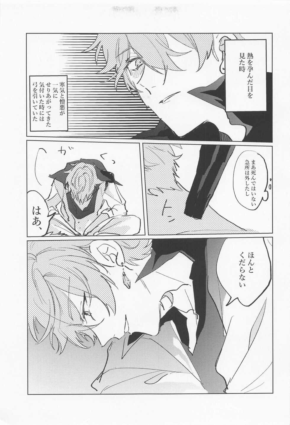 (Kami no Eichi) [Chikara koso Power (Mutou)] Shinu made Aisareteru to Omotteta yo (Genshin Impact) - Page 4