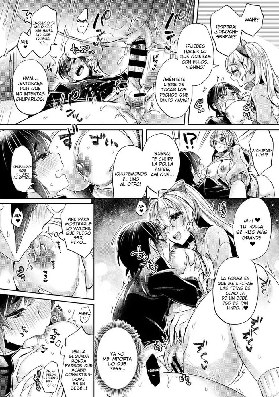 [Izumi Hachi] Ookouchi Senpai wa Nekokawaigari shitai Ch. 2 | Okouchi-Senpai Wants To Adore Capítulo 2 (COMIC Ananga Ranga Vol. 71) [Spanish] [Dartex] - Page 21