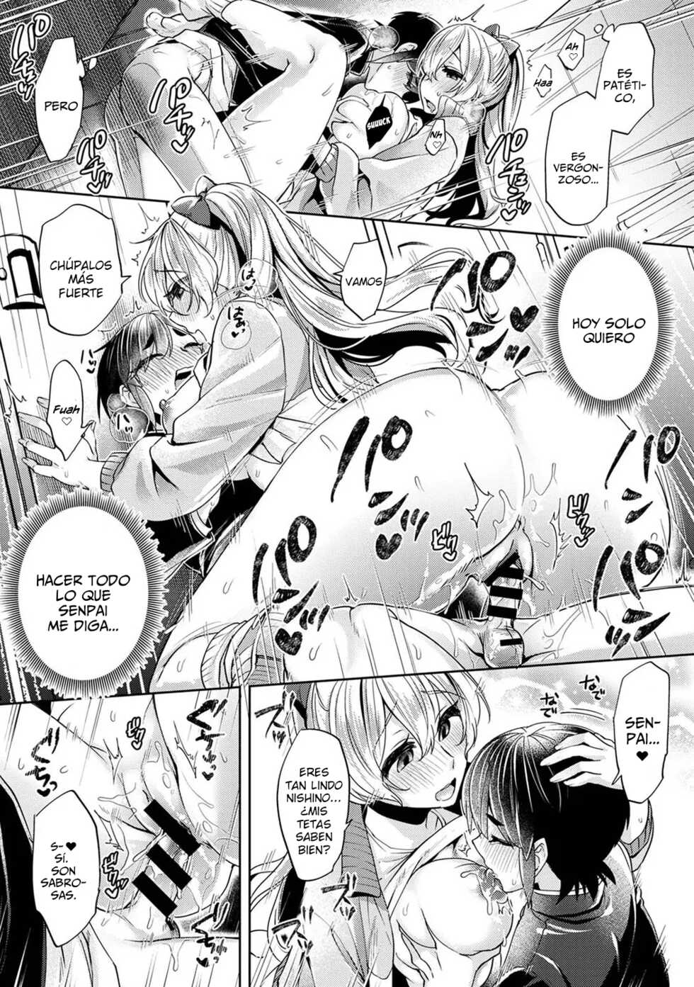 [Izumi Hachi] Ookouchi Senpai wa Nekokawaigari shitai Ch. 2 | Okouchi-Senpai Wants To Adore Capítulo 2 (COMIC Ananga Ranga Vol. 71) [Spanish] [Dartex] - Page 22