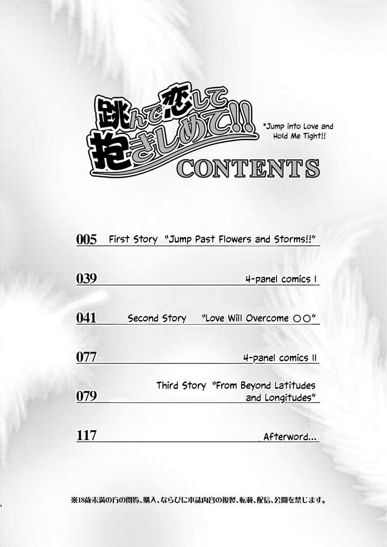 (C85) [Kori-Kori-Honpo (Yosuke)] Tonde Koishite Dakishimete!! [English] [Bunluna] - Page 3