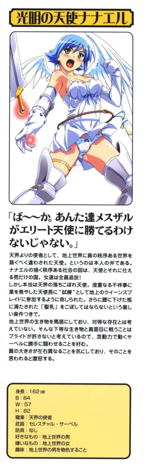 [Kuuchuu Yousai] Koumyou no Tenshi Nanael (Queen’s Blade) - Page 3