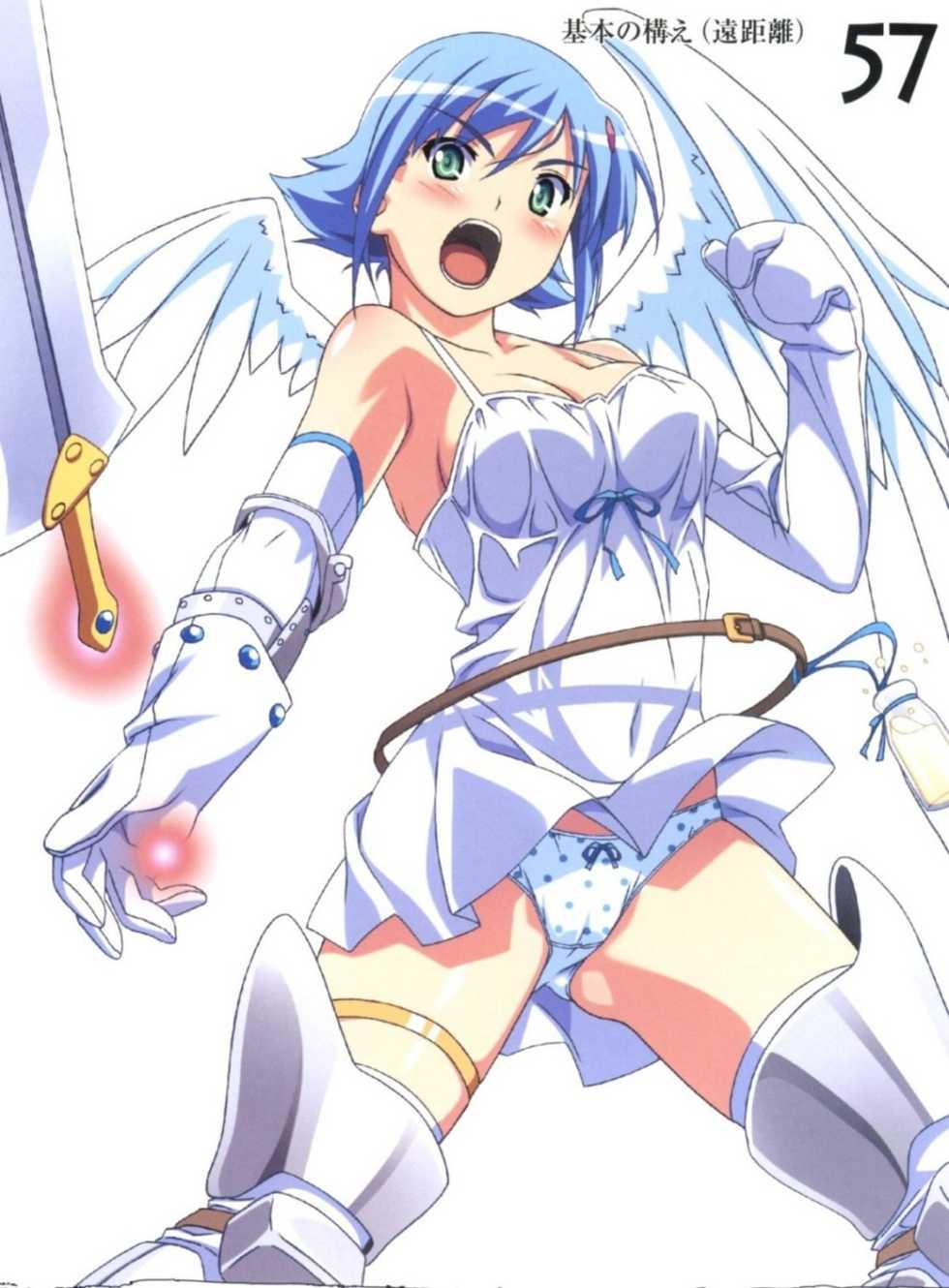 [Kuuchuu Yousai] Koumyou no Tenshi Nanael (Queen’s Blade) - Page 35
