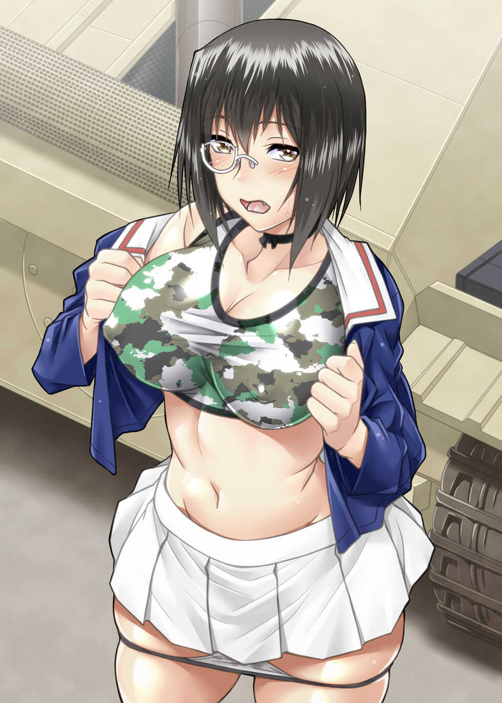 [Nomugicha (Ayato)] Kawashima shugi MOMO-Ism | Kawashima Doctrine MOMO-Ism (Girls und Panzer) [English] {Doujins.com} [Digital] - Page 2