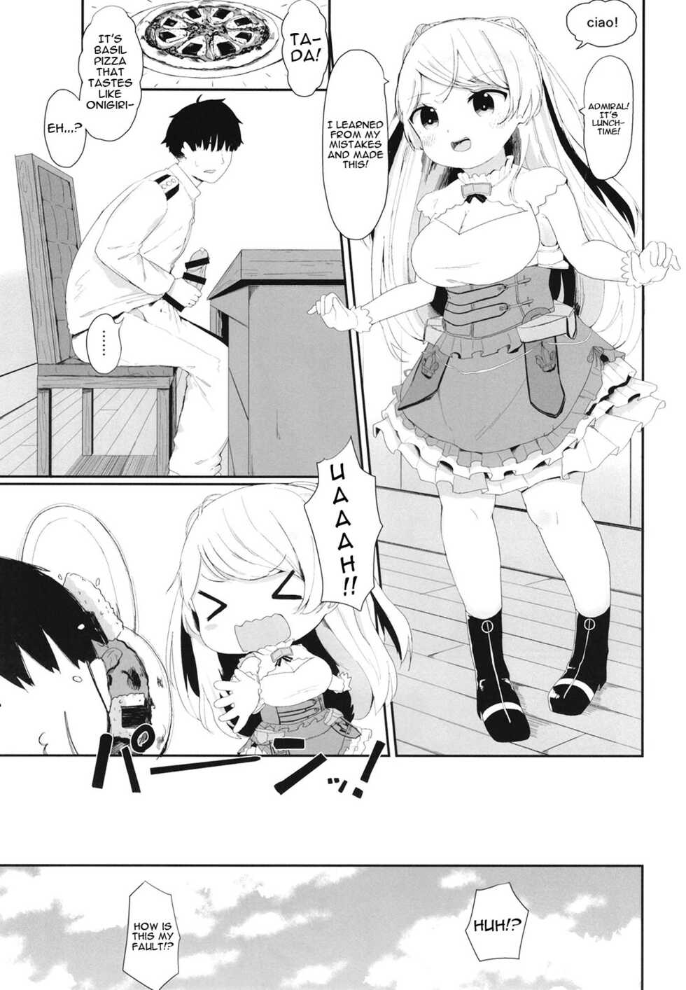 [Mugichoko Store (Mugichoko)] Onegai! Cavour | Please! Cavour (Kantai Collection -KanColle-) [English] {Doujins.com} [Digital] - Page 2