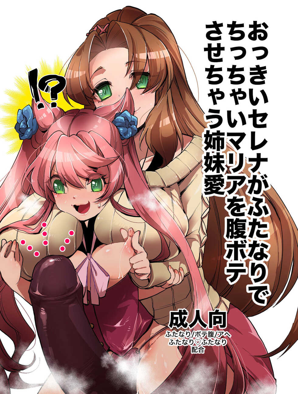 [Ikka Risan (Shibako)] Okkii Serena ga Futanari de Chicchai Maria o Harabote sasechau Shimai Ai | Serena's So Big She Makes Little Maria Look Pregnant When These Two Sisters Make Love (Senki Zesshou Symphogear) [English] {Doujins.com} [Digital] - Page 1