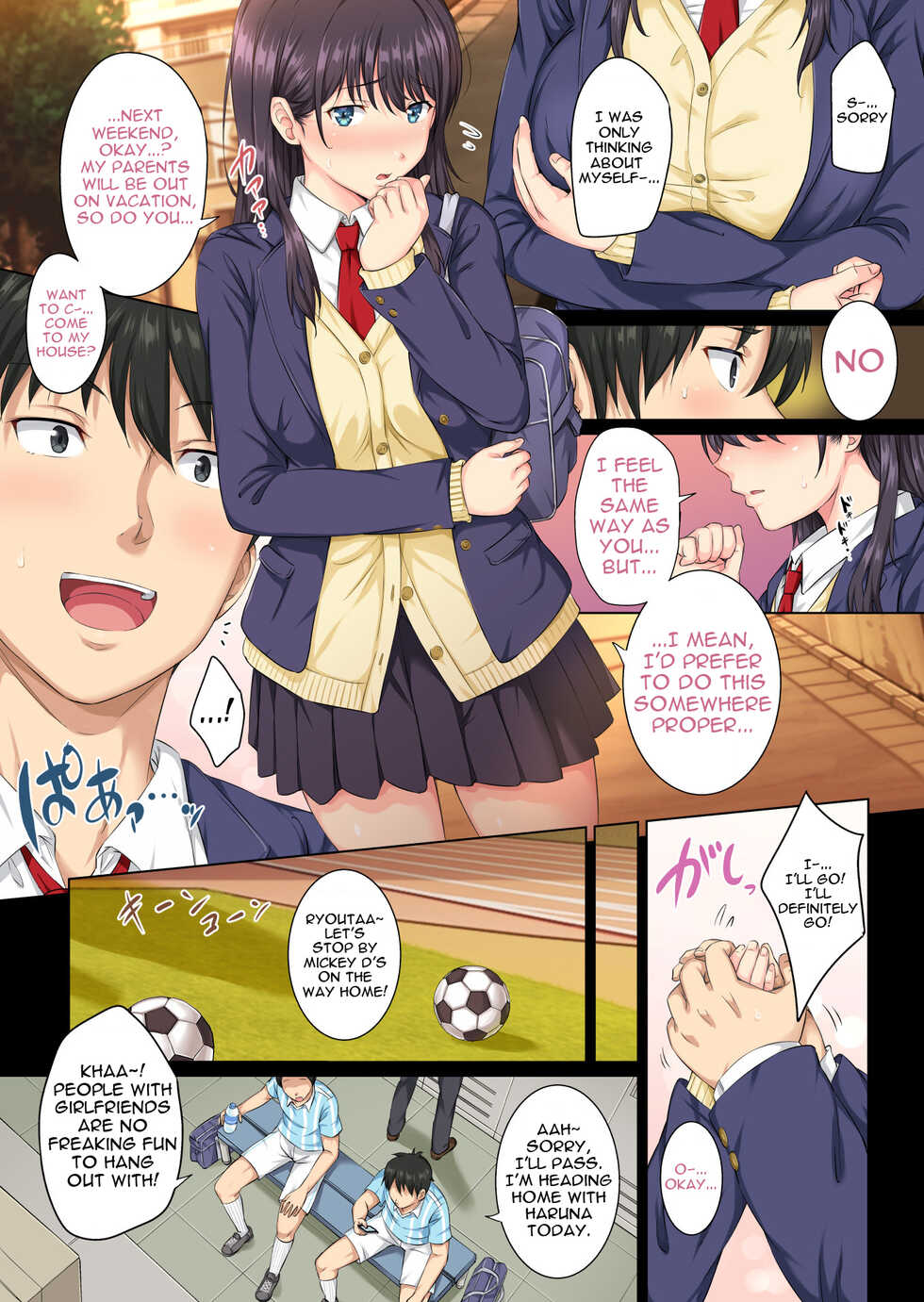 [Rokumarusou (Sanrokumaru)] Soshite Watashi wa Kyou mo Ano Otoko ni Taberareru | And So Today I'm Once Again Being Sexually Devoured By That Man [English] {Doujins.com} - Page 6
