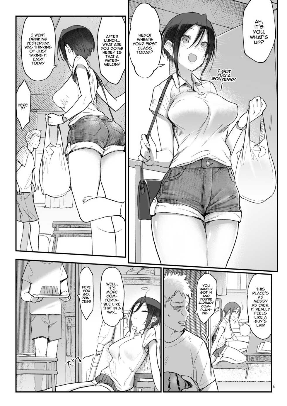 [SHIS (Z-ton)] Mesudachi To. | With My Female Friend [English] {Doujins.com} [Digital] - Page 5