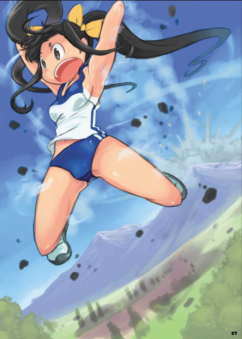 [Ashurame Gajoh (Manzi_SS, Hakuto)] Big Girl Crushed Us [English][Digital] - Page 26