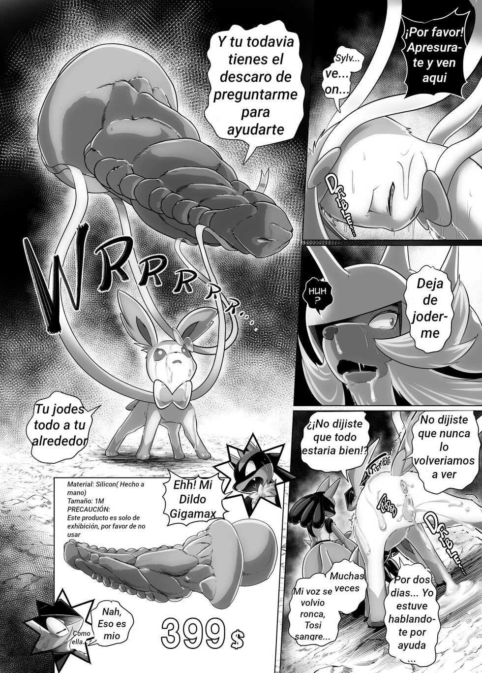 [KAWAZOKO (Various)] Kairaku Ochi 2 (Pokémon) [Spanish] [Decensored] [Digital] - Page 37