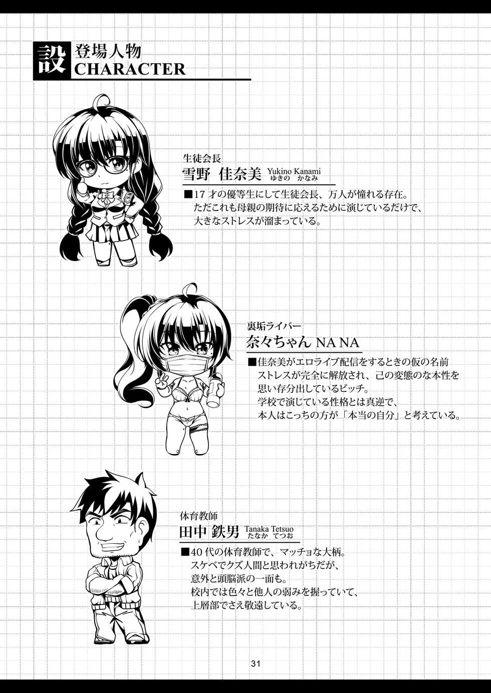 [WindArTeam (WindArt)] Uraaka Liver Take 1 Kyouhaku! Kouochi Seitokaichou -Yukino Kanami- [Chinese] [靴下汉化组] [Digital] - Page 35