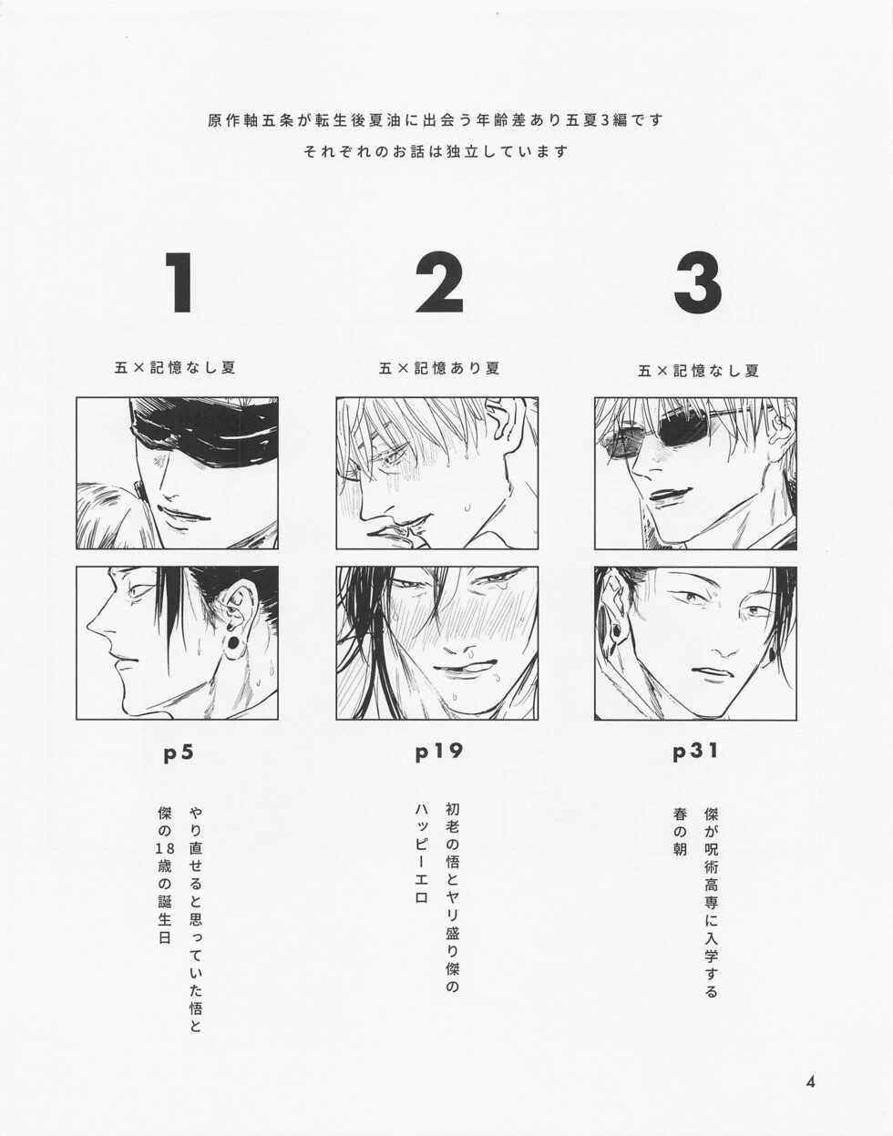 (Yougen 10) [Isanayoruho (Isa)] Shishite Naomo Haru (Jujutsu Kaisen) - Page 3