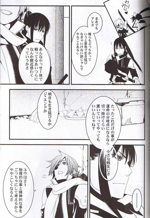 [E-PLUS (Mikoto Aogiri)] Believe Those Who Are Seeking the Truth; Doubt Thoses Who Find It (D.Gray-man) - Page 12