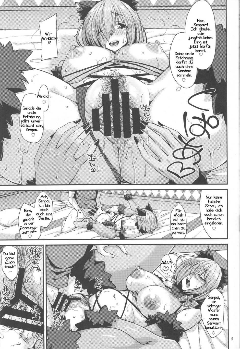 (COMIC1☆16) [ENNUI (Nokoppa)] Beast Cos de Off-Pako Shimashu (Fate/Grand Order) [German] [Haigen] - Page 10