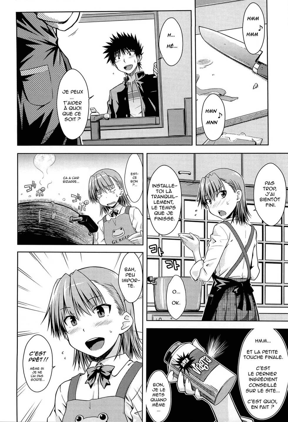 (C79) [Aspergillus (Okara)] I♥H (Toaru Kagaku no Railgun) [French] [O-S] [Decensored] - Page 9