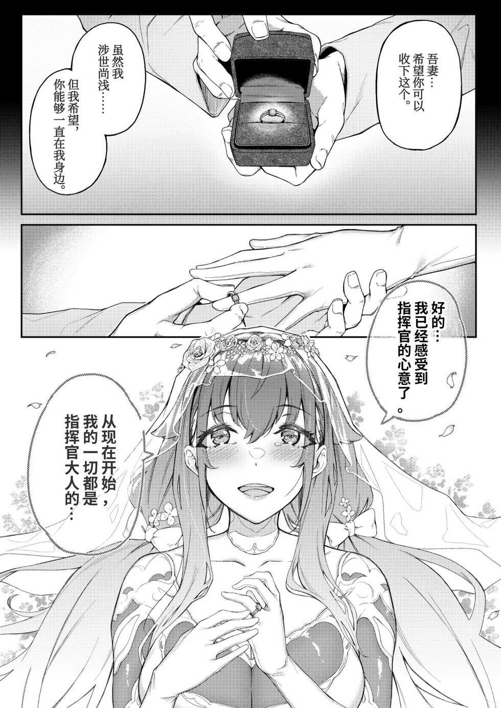 [3104tyome (3104)] Ai no Naka ni Tojikometa (Azur Lane) [Chinese] [尼特子个人汉化] [Digital] - Page 3