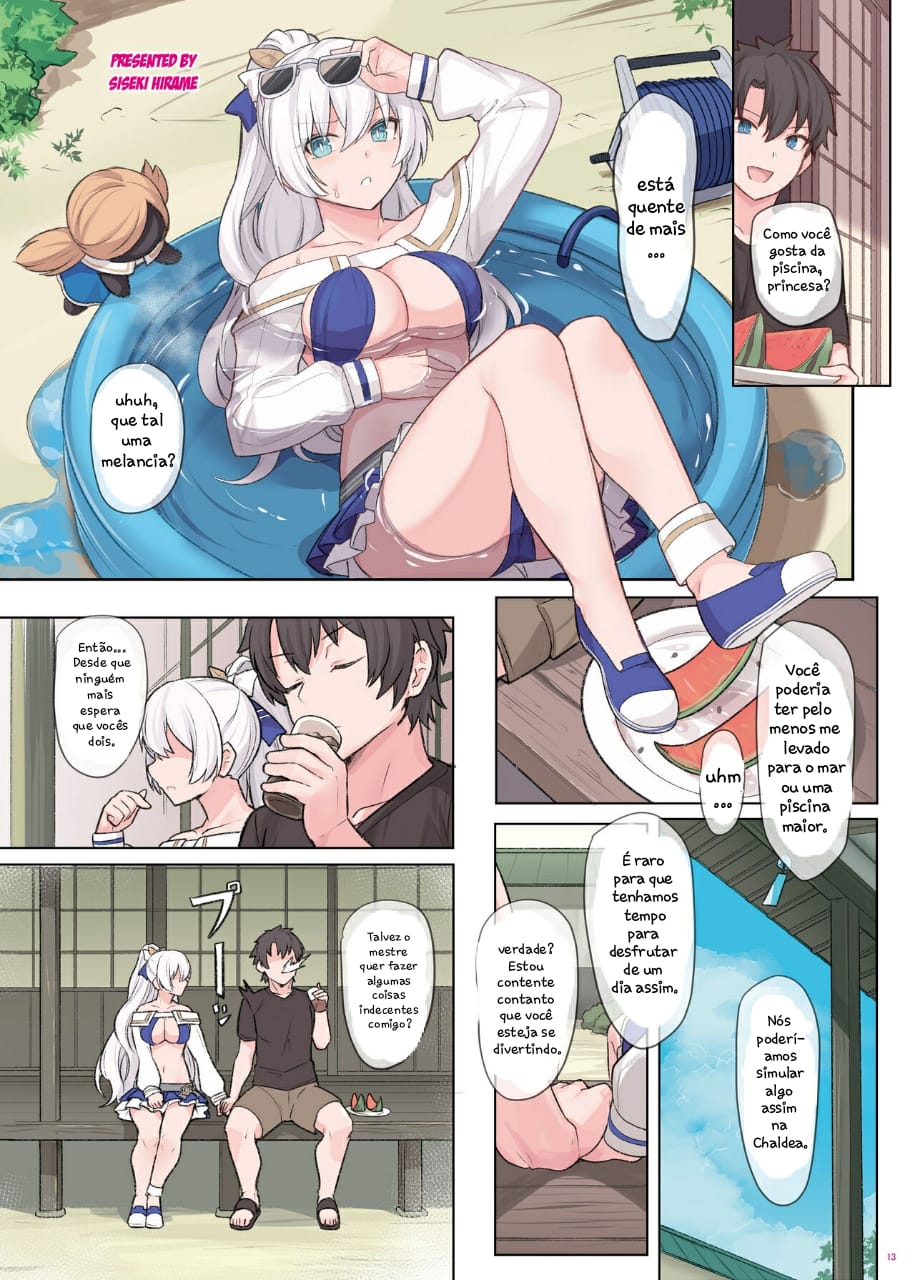 [Kakuzatou (Siseki Hirame)] Anastasia Swimsuit (Fate/Grand Order) [Portuguese-BR] [Kuri_Scans] [Digital] - Page 1