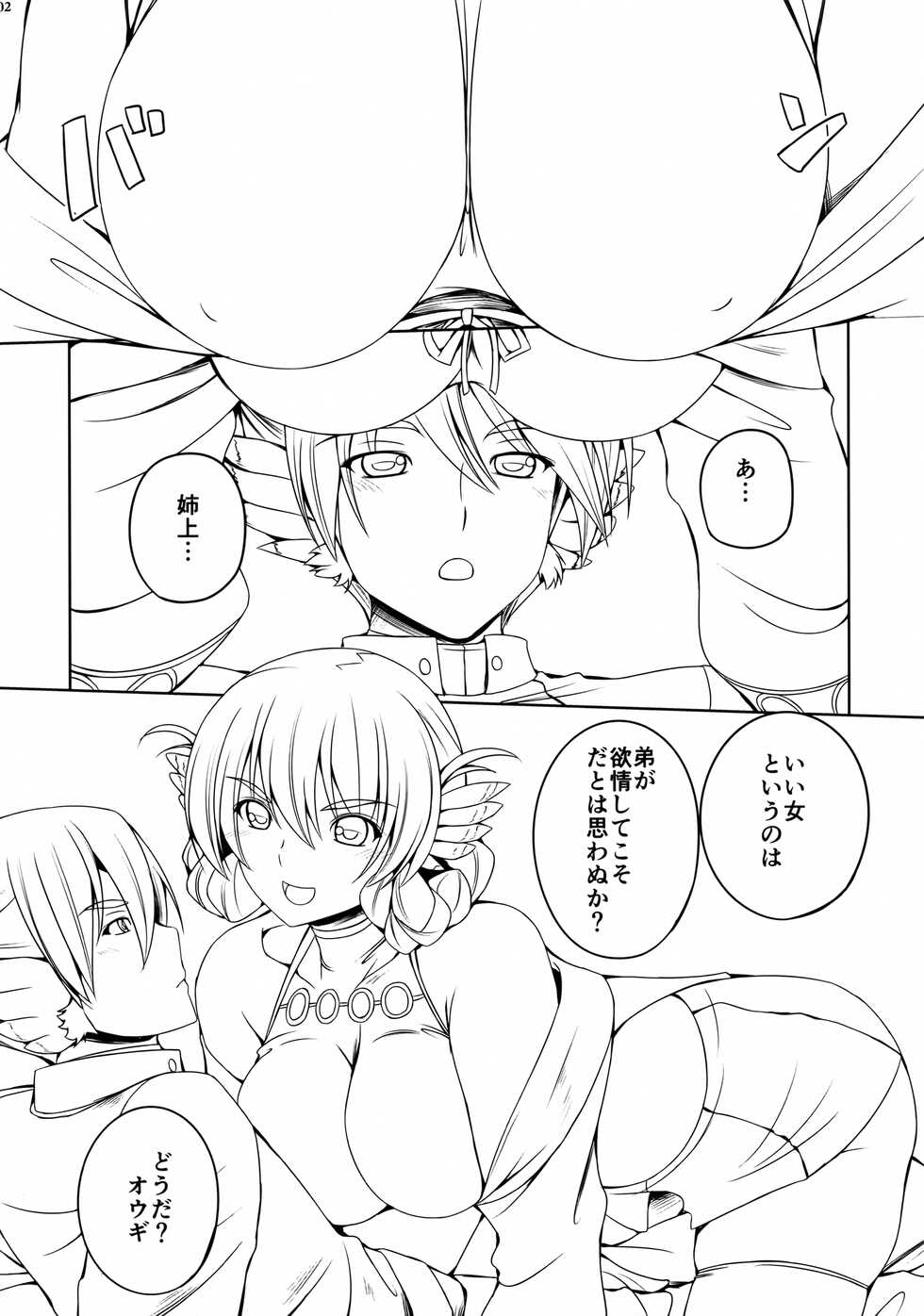 (C89) [cocon! (Otone)] Aneue no Iu Koto wa Zettai Preview Ban (Utawarerumono) - Page 2