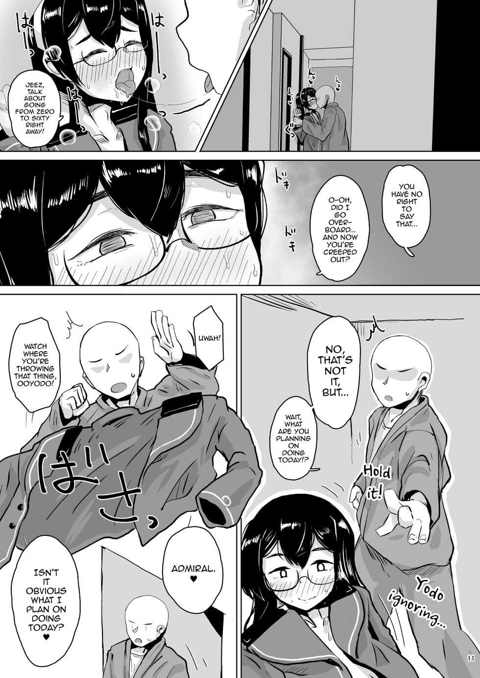 [Mentsukidou (Shimuro)] Otoko datta Ooyodo o Mesu ni Shita (Kantai Collection -KanColle-) [English] [mysterymeat3] [Digital] - Page 10