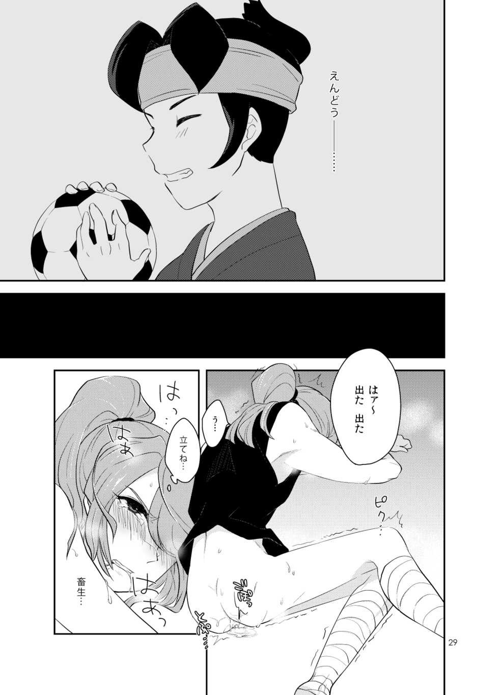 [Salkniral (Niru)] Asatsukiiro Hanajoutan (Inazuma Eleven) [Digital] - Page 28