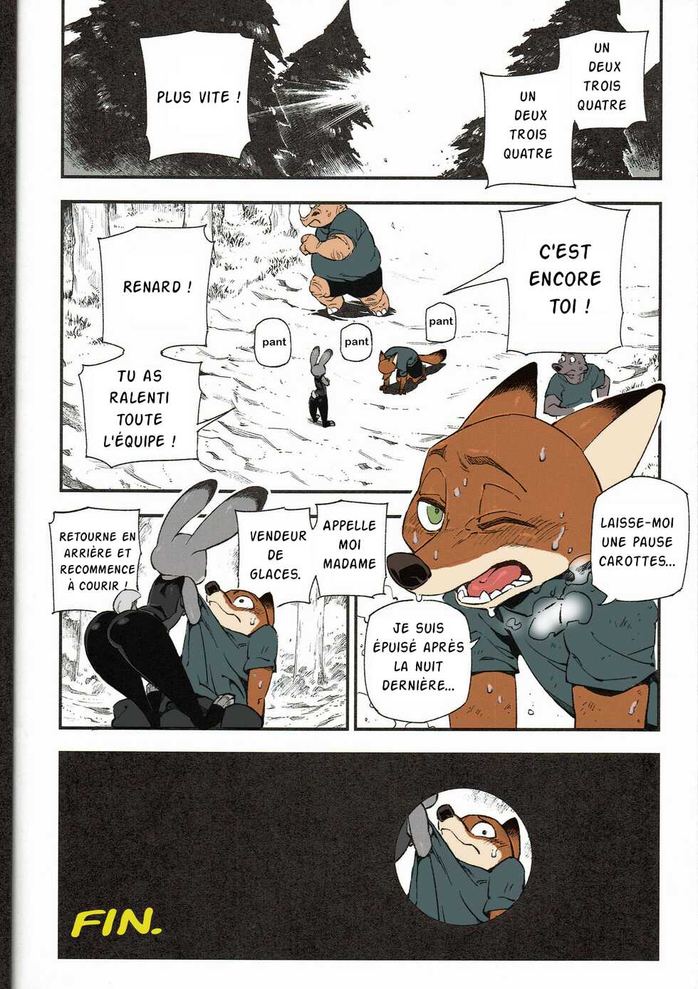 (FF28) [Bear Hand (Ireading)] What Does The Fox Say? (Zootopia) [French] [Colorized] - Page 22