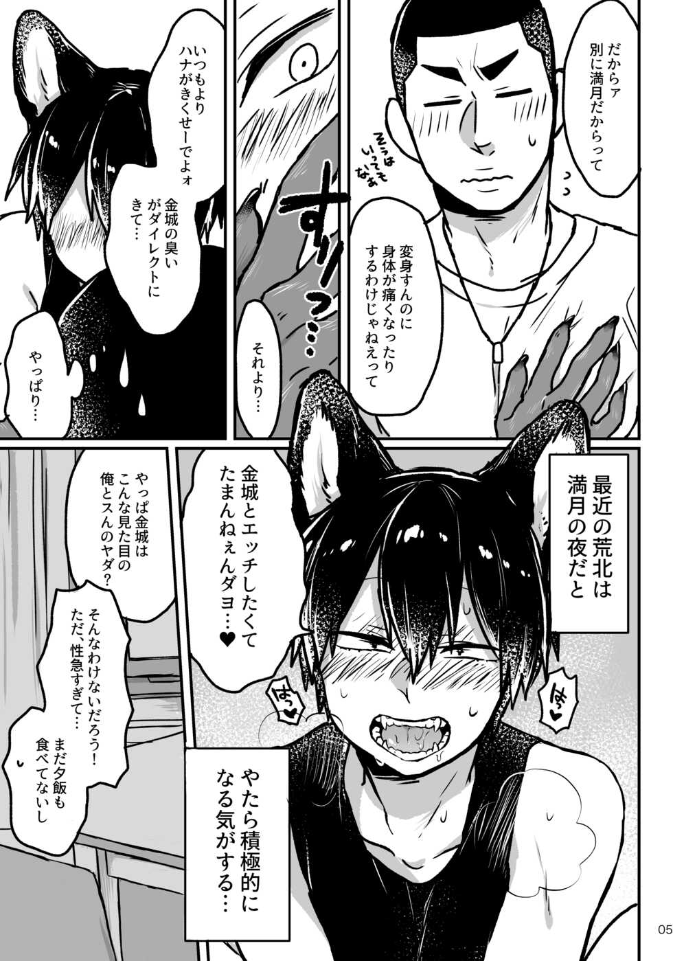 [Yoshiyoshi Dakko (Sarasunape Yuukichi)] Chocolate Wolf (Yowamushi Pedal) [Digital] - Page 4