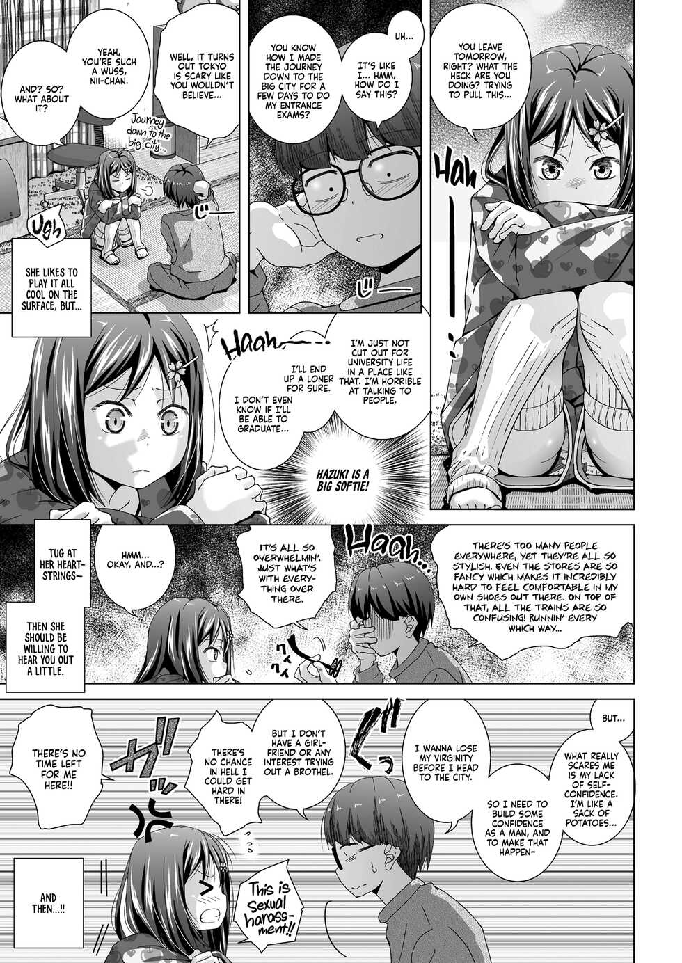 [Matsumoto Kichidi] Imouto ni Shinukide Tanonde mita | I Tried Begging My Little Sister Like There Was No Tomorrow. (COMIC LO 2022-07) [English] [Learn JP with H] [Digital] - Page 3