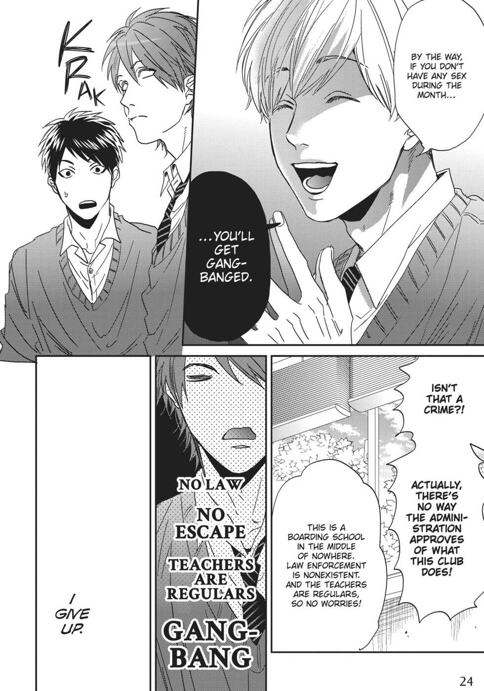 [Ogeretsu Tanaka] Yarichin Bitch Bu | Yarichin Bitch Club Vol. 1 [English] - Page 25