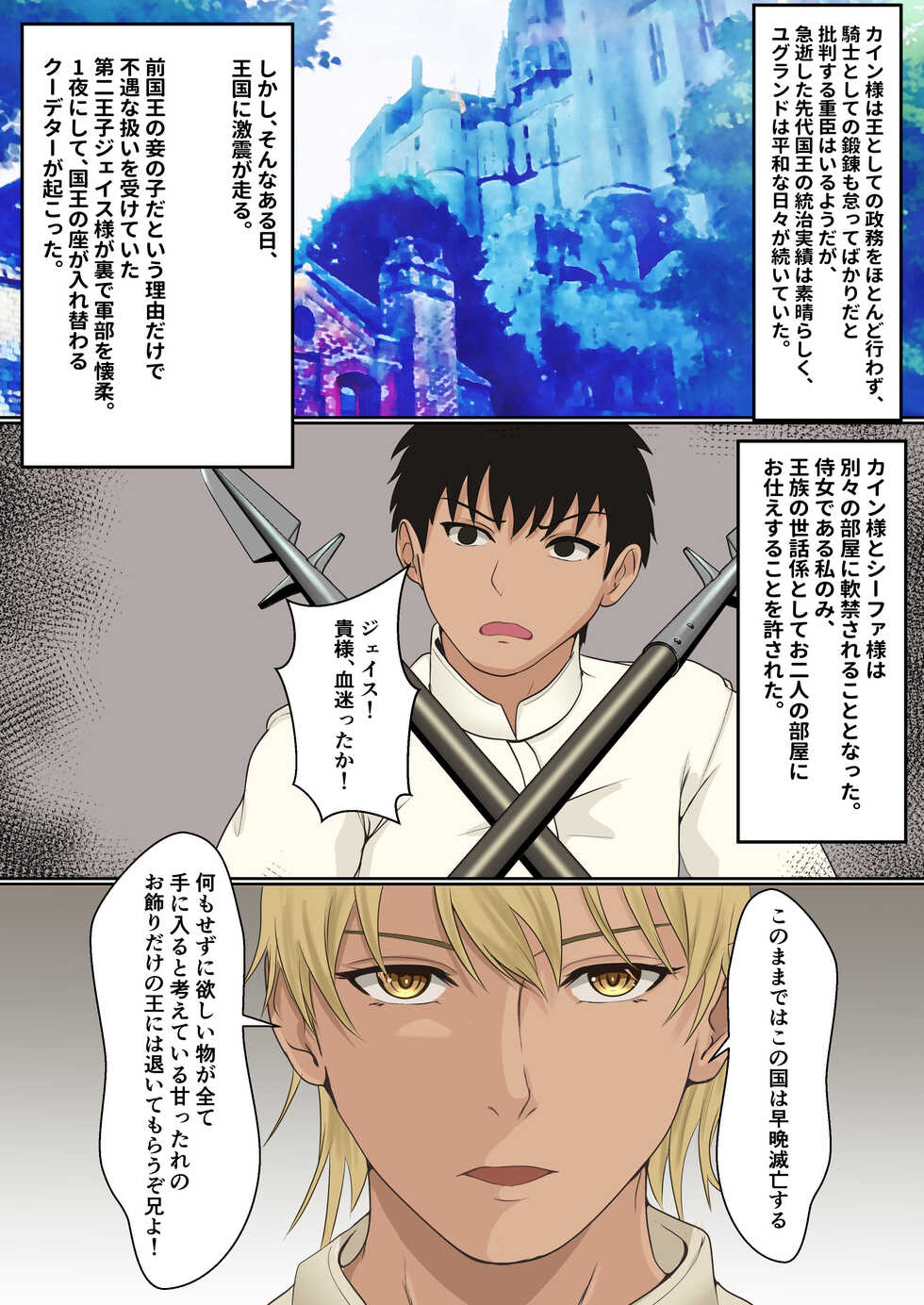 [Sanbalkin] Netorare Kokuou - Page 10