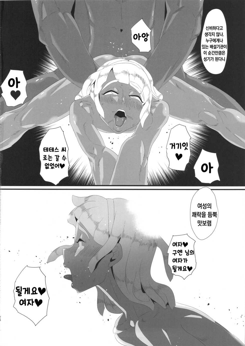 (SC2016 Winter) [Kirsi Engine (Kirsi)] Kasshoku Yousei 456 | 갈색요정 456 (Turn A Gundam) [Korean] - Page 23
