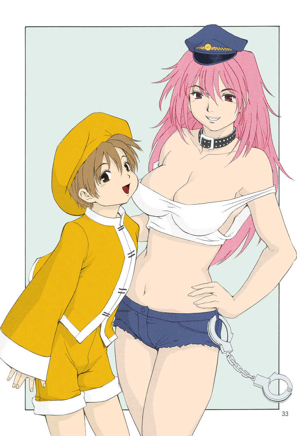 (C65) [Saigado] Athena & Friends SVC -Special Version of Chaos- (King of Fighters) [Spanish] [Nikai Fansub] [Colorized] [Decensored] - Page 32