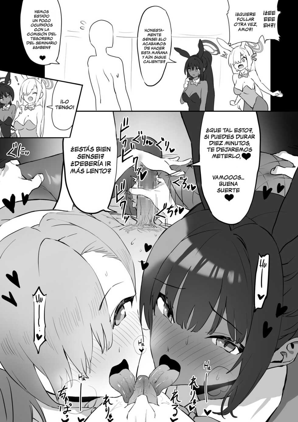 [Sakai] Asuna to Karin no Gohoushi | Asuna y Karin a tu Servicio (Blue Archive) [Spanish] [Chunchunmaru Translations] - Page 3