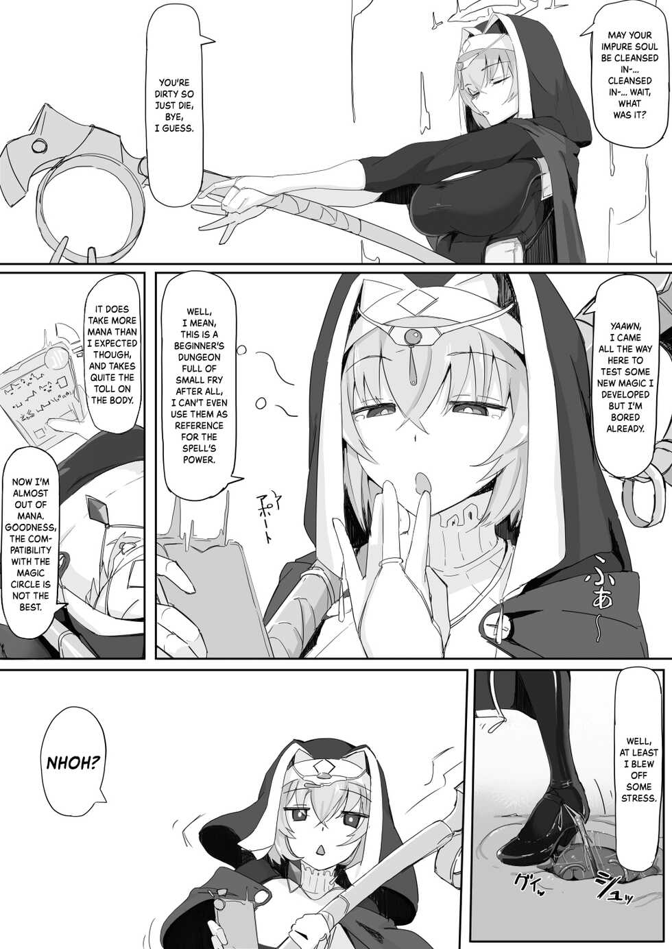 [Ichijikushirabe Shiki (Shirabe Shiki)] Teikyuu Zako Inma no Shokushu ga Fukai nanode Kankaku Shadan Mahou o Tenkai Shimashita wa!! [English] [Kinsei Translations] [Decensored] - Page 3