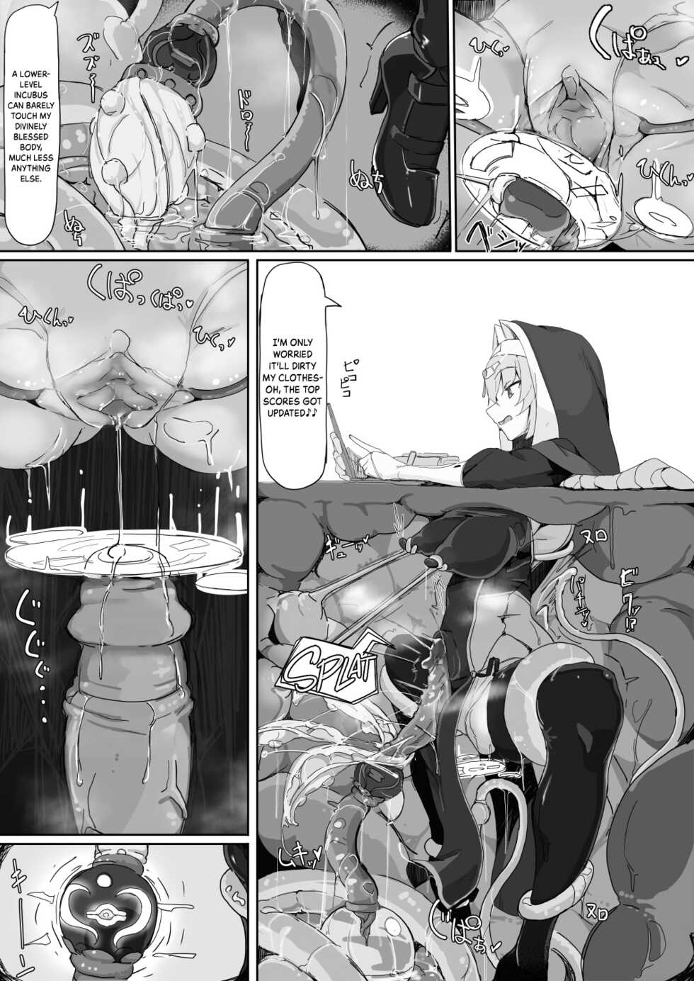 [Ichijikushirabe Shiki (Shirabe Shiki)] Teikyuu Zako Inma no Shokushu ga Fukai nanode Kankaku Shadan Mahou o Tenkai Shimashita wa!! [English] [Kinsei Translations] [Decensored] - Page 8