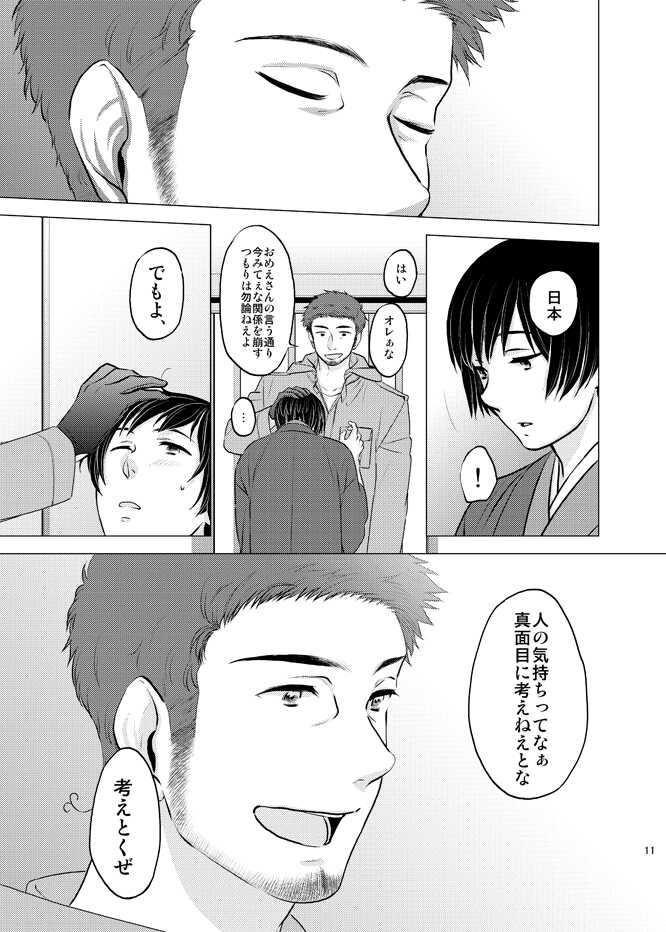 [Tebura (Masaru)] Honda Kiku wa Sadik Adnan ni Koi wo Shita. (Axis Powers Hetalia) [Digital] - Page 10