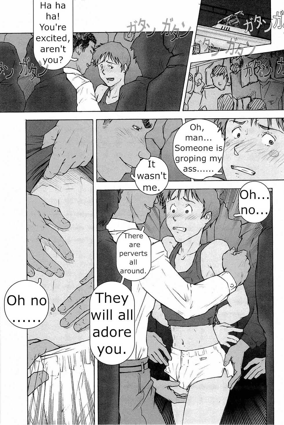[Kai Makoto] Nonstop Chikan Densha | Nonstop Molestation Train (Training Dog) [English] {sbilly93} - Page 11