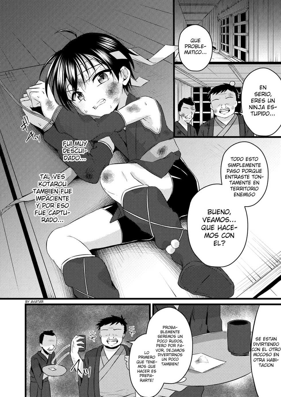 [Peko Renmei (Kosuke Poke)] Ninja Shounen Choukyou Nikki -Hansuke Hen- [Spanish] [Avatar-kun] [Digital] - Page 8