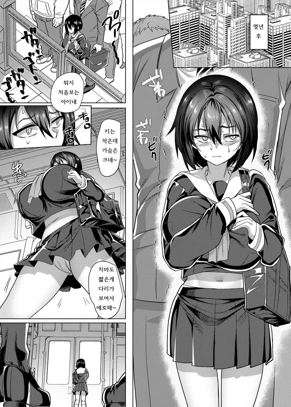[Hawk Bit (Kouji)] Fukushuu Senyou Sharyou ~Chikan Shitara JC no Karada ni Kaerarete Josei Senyou Sharyou de Tsuugaku no Kei~ [Korean] [Digital] - Page 3