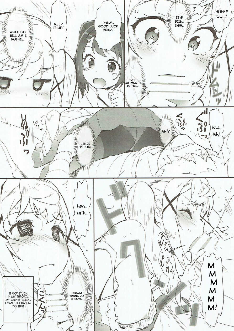 (C93) [Heart Manju Mania (Akata Izuki, Matsumori Shou)] Ero Yoro? 6 Kirakira Dokidoki Style (BanG Dream!) [English] - Page 9