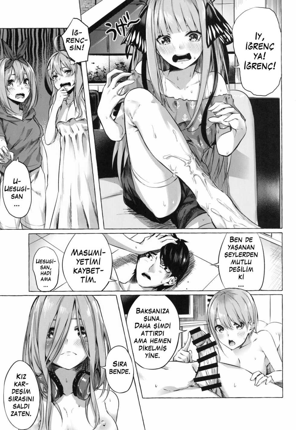 (C96) [Sawaraya Shoten (Sahara Gensei)] Gotoubun no Sorayume (Gotoubun no Hanayome) [Turkish] [BlowSubs] - Page 16