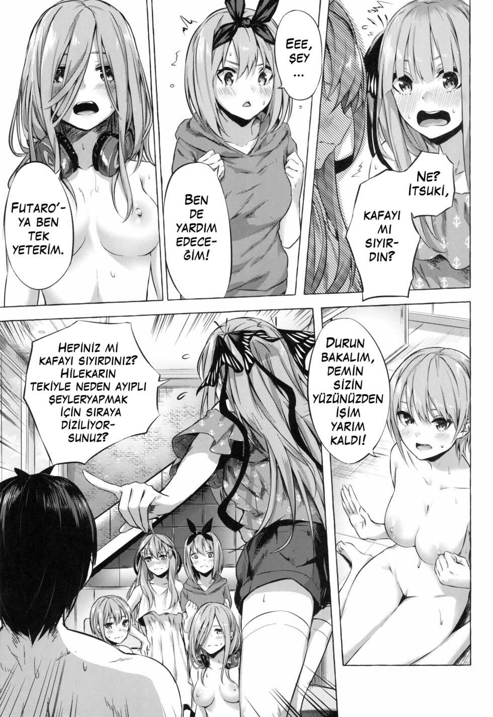 (C96) [Sawaraya Shoten (Sahara Gensei)] Gotoubun no Sorayume (Gotoubun no Hanayome) [Turkish] [BlowSubs] - Page 18