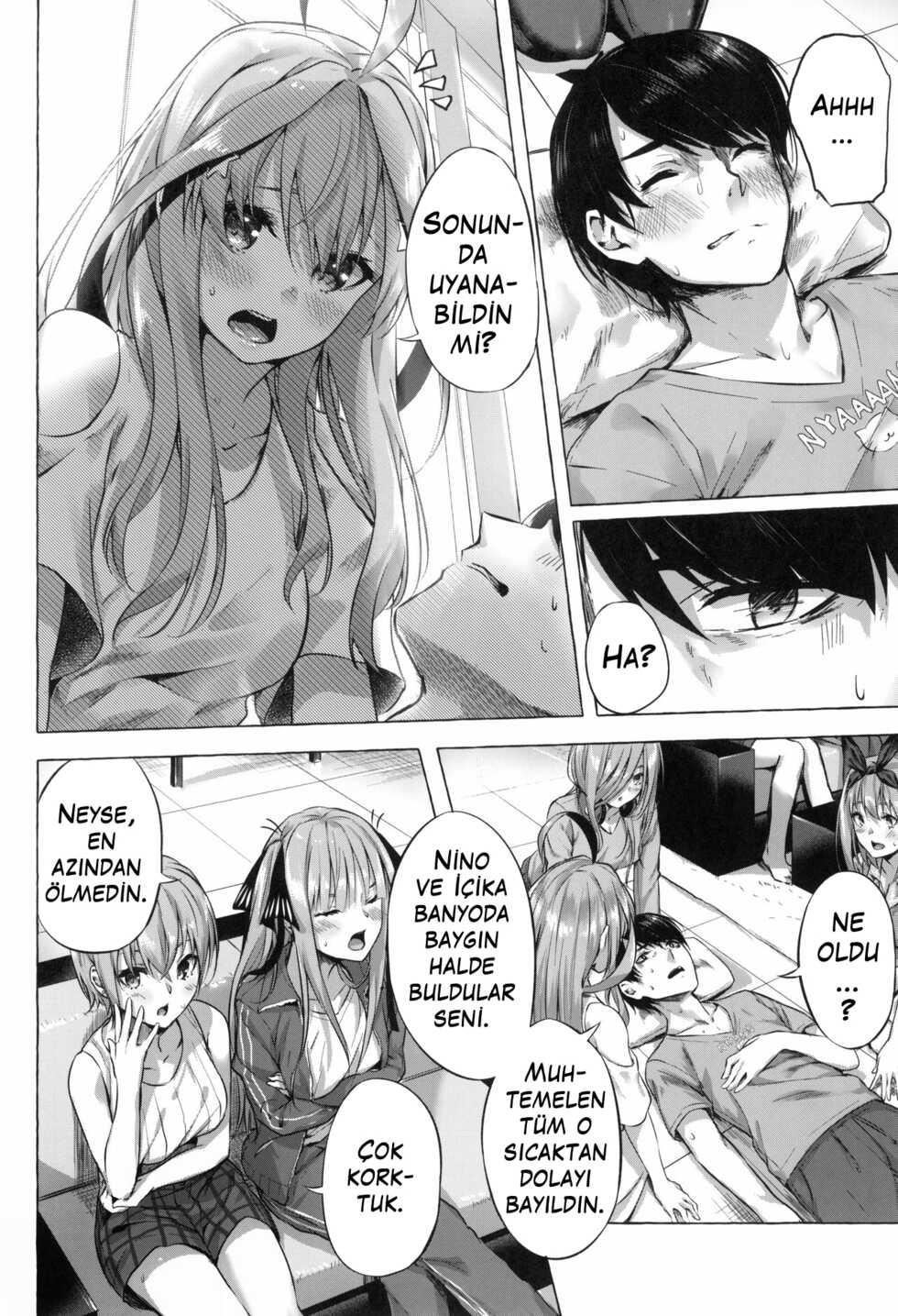 (C96) [Sawaraya Shoten (Sahara Gensei)] Gotoubun no Sorayume (Gotoubun no Hanayome) [Turkish] [BlowSubs] - Page 35