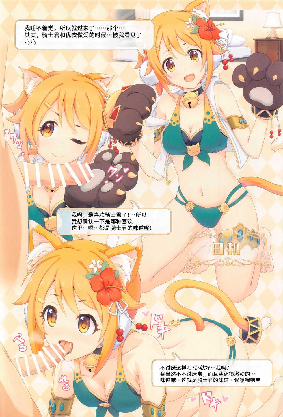 (C100) [MIDDLY (Midorinocha)] Colorful Connect 6th:Dive (Princess Connect! Re:Dive) [Chinese] [黎欧出资汉化] - Page 3