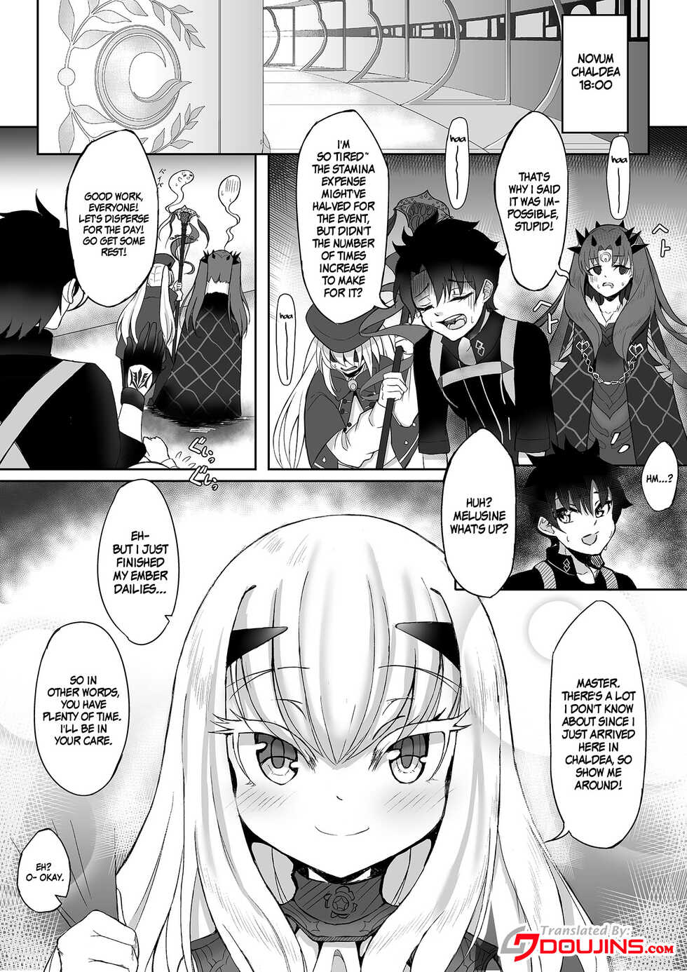 [A-icu (Reon.Hikiu)] FujiMelu Maryoku Kyoukyuu Love One Another | FujiMelu Magic Refil - Love One Another (Fate/Grand Order) [English] {Doujins.com} - Page 3