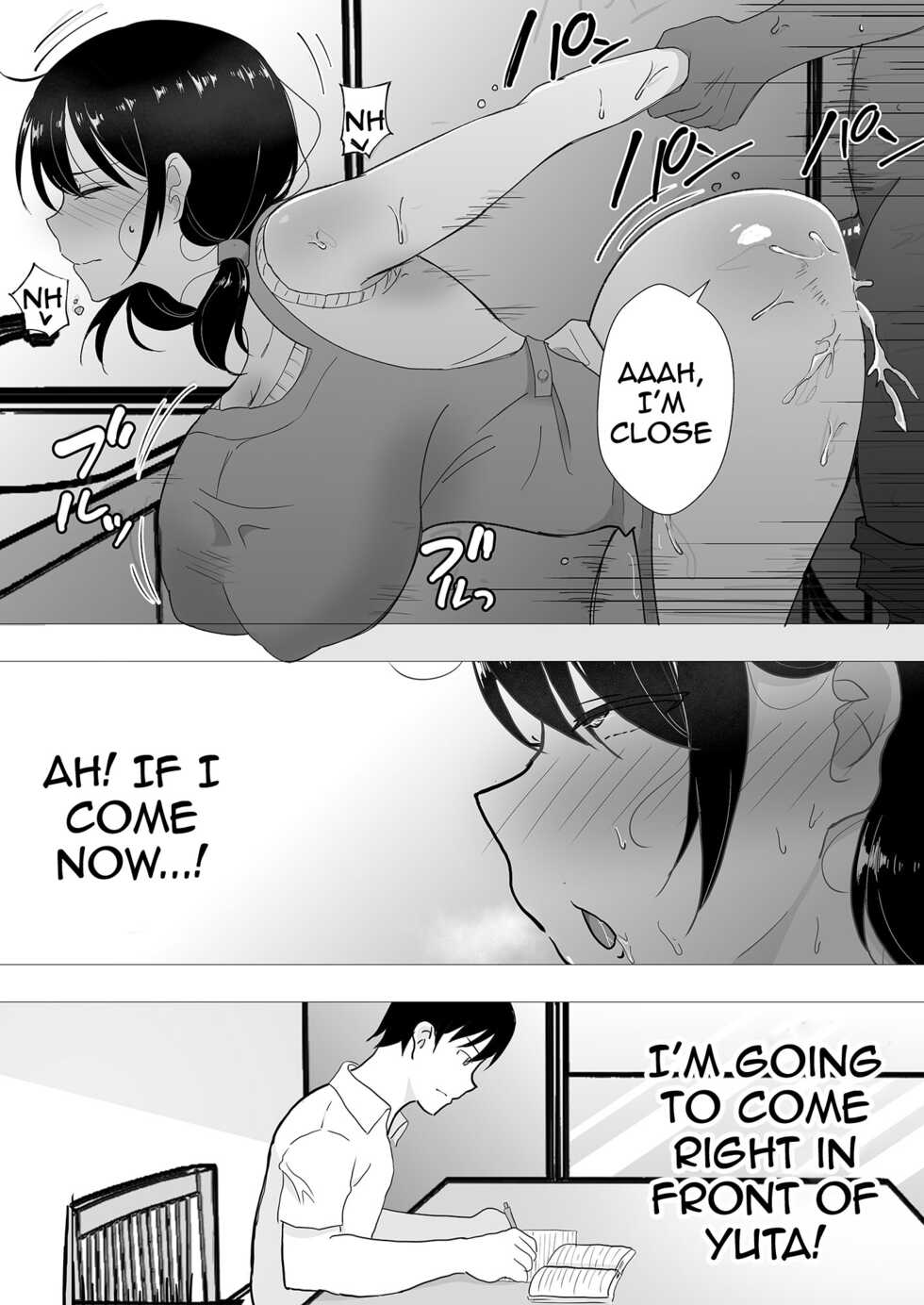 [tarobaumu] TomoKano Kaa-chan II ~Jitaku, Musuko no Tomodachi ni Ochita Natsu~ | My Mom Is My Friend's Girlfriend 2 [English] {Doujins.com} - Page 32