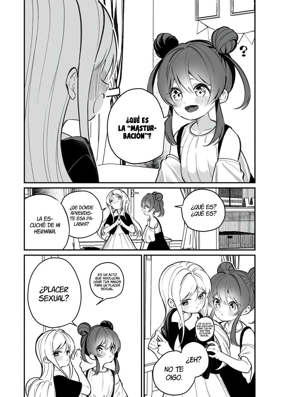 [House Saibai Mochi (Shiratama Moti)] Onanie tte Nani? | What's Masturbation? [Spanish] [Digital] - Page 6