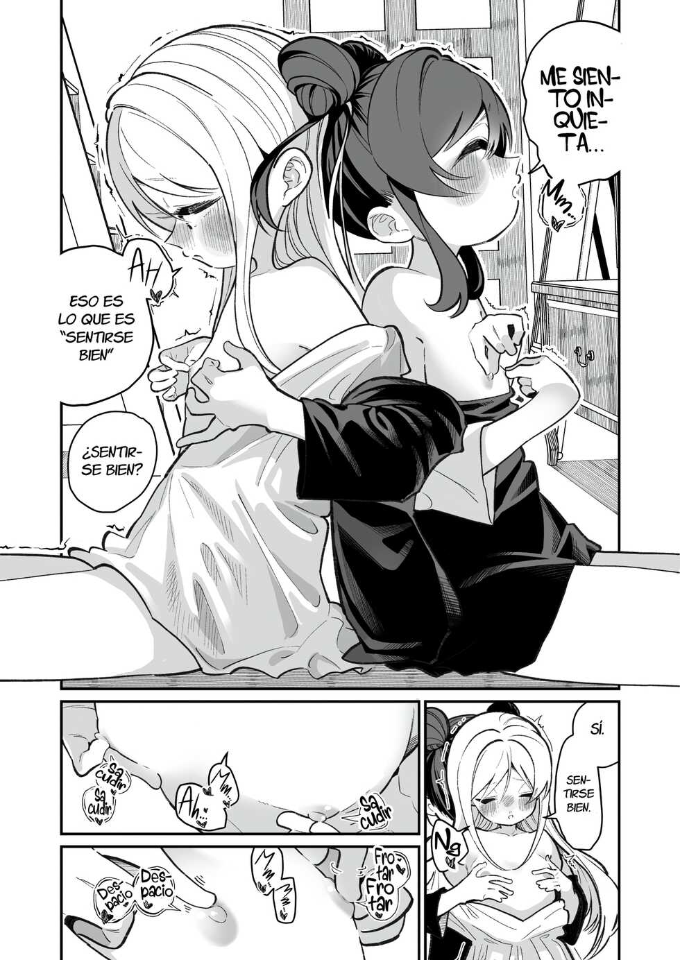 [House Saibai Mochi (Shiratama Moti)] Onanie tte Nani? | What's Masturbation? [Spanish] [Digital] - Page 11