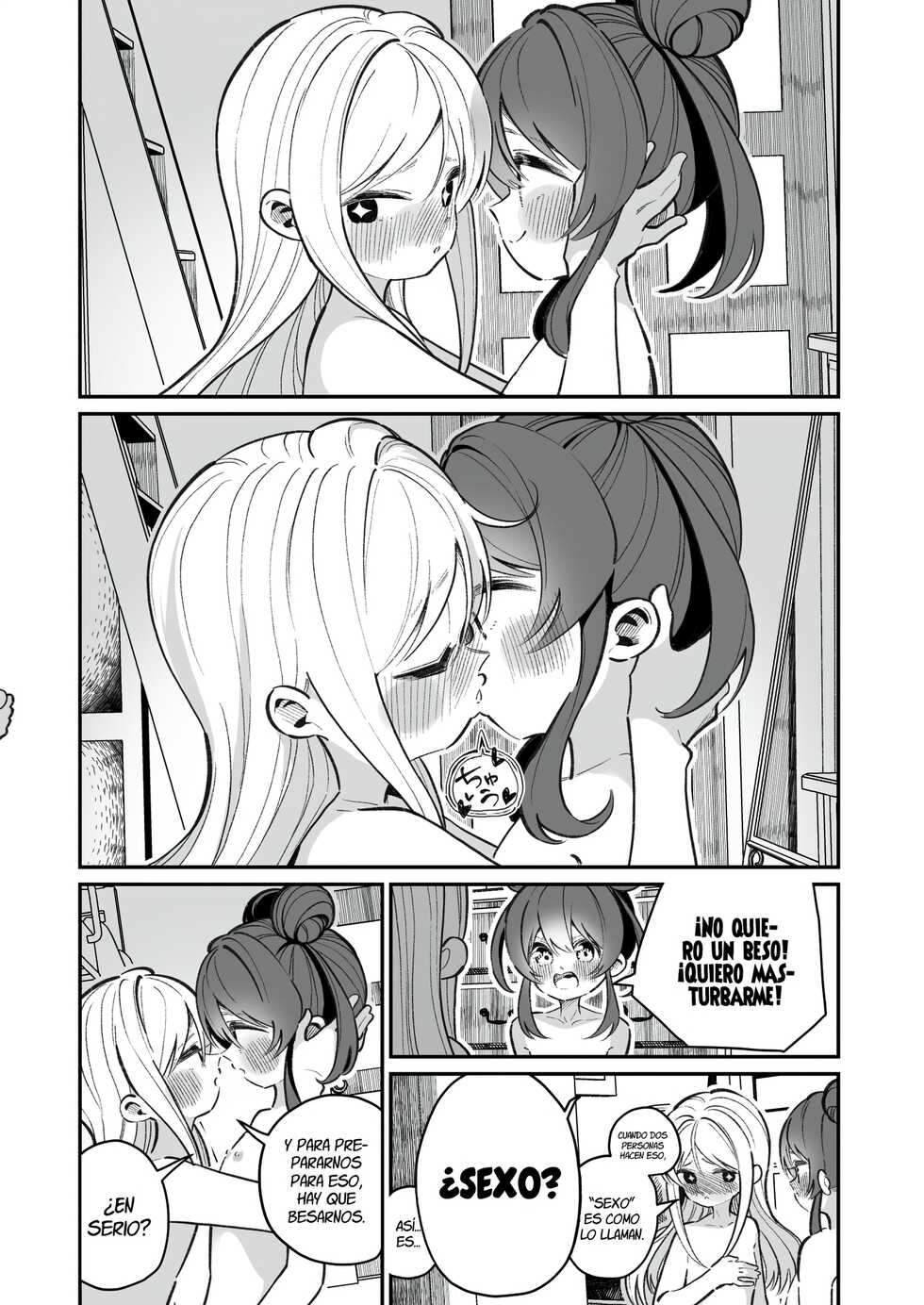 [House Saibai Mochi (Shiratama Moti)] Onanie tte Nani? | What's Masturbation? [Spanish] [Digital] - Page 18