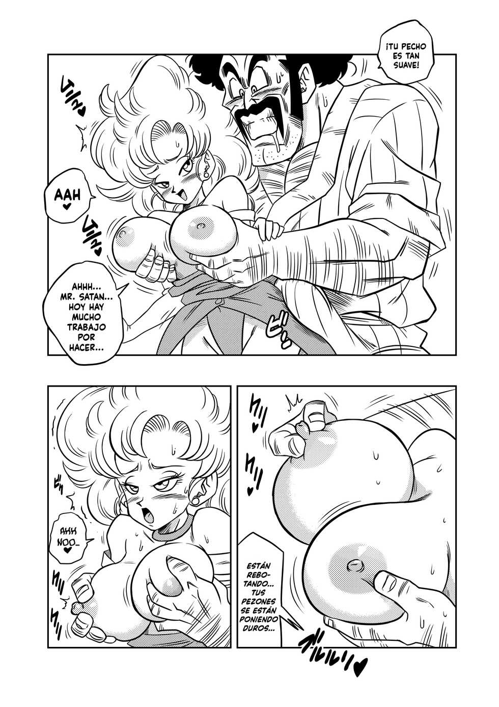 [Yamamoto] El Entrenamiento Secreto De Mr.Satan [Spanish] (decensored) - Page 5