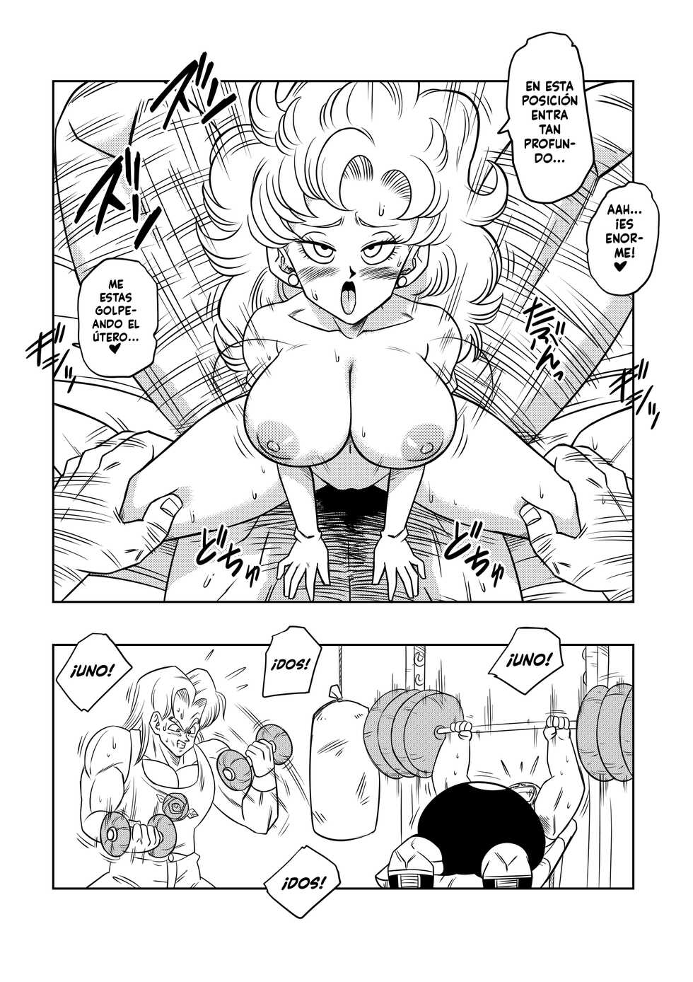 [Yamamoto] El Entrenamiento Secreto De Mr.Satan [Spanish] (decensored) - Page 15