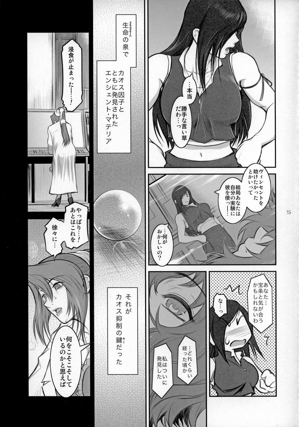 (C81) [Kokonokiya (Kokonoki Nao)] Lucrecia VI (Final Fantasy VII Dirge of Cerberus) - Page 14